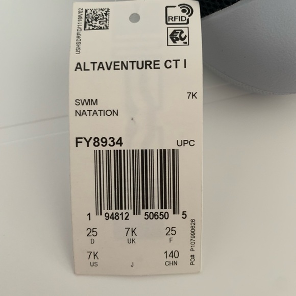 NWT ADIDAS BABY ATAVENTURA COURT - Picture 7 of 10